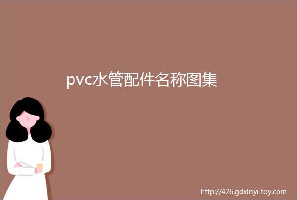 pvc水管配件名称图集